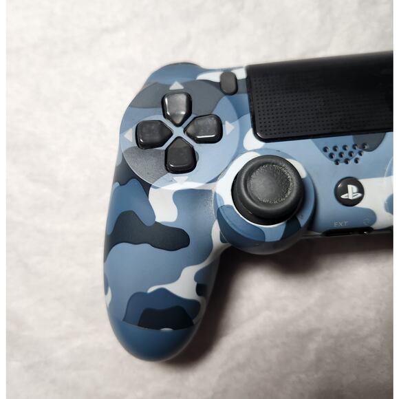 PlayStation DualShock 4 Wireless Controller Blue Camo (PS4, PS TV) Preowned - Picture 2 of 7